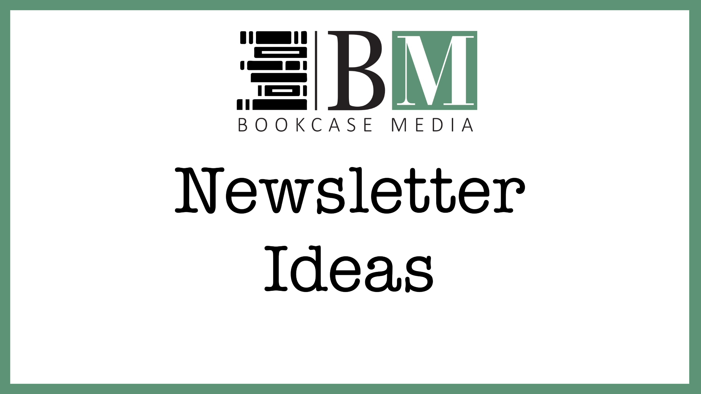 Creative Romance Author Newsletter Ideas